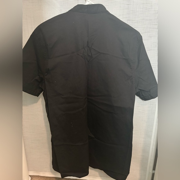 Mens Black Button Up Shirt - Picture 2 of 2
